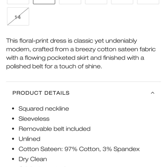 NWT Donna Karan New York Black & White Floral Square Neck Belted Maxi Dress S16 - Picture 16 of 16